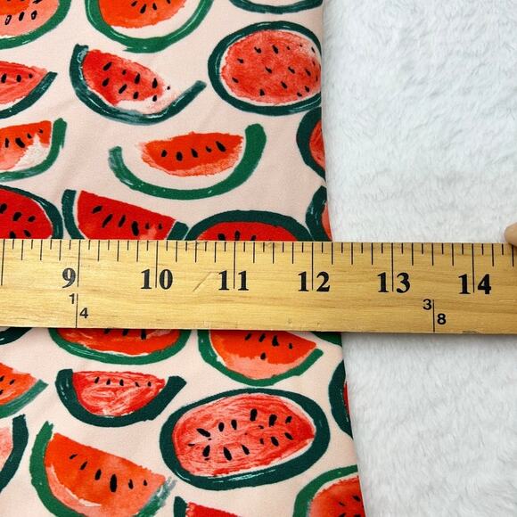 J.Crew Watermelon Print One-Piece Swimsuit Women's M Red Pink - Picture 9 of 12